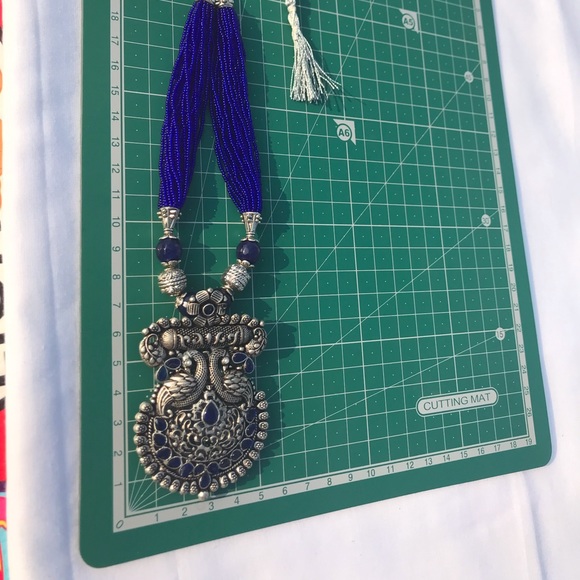 Traditional Ethnic Blue Set / CODE : WN - 30 - Picture 3 of 7